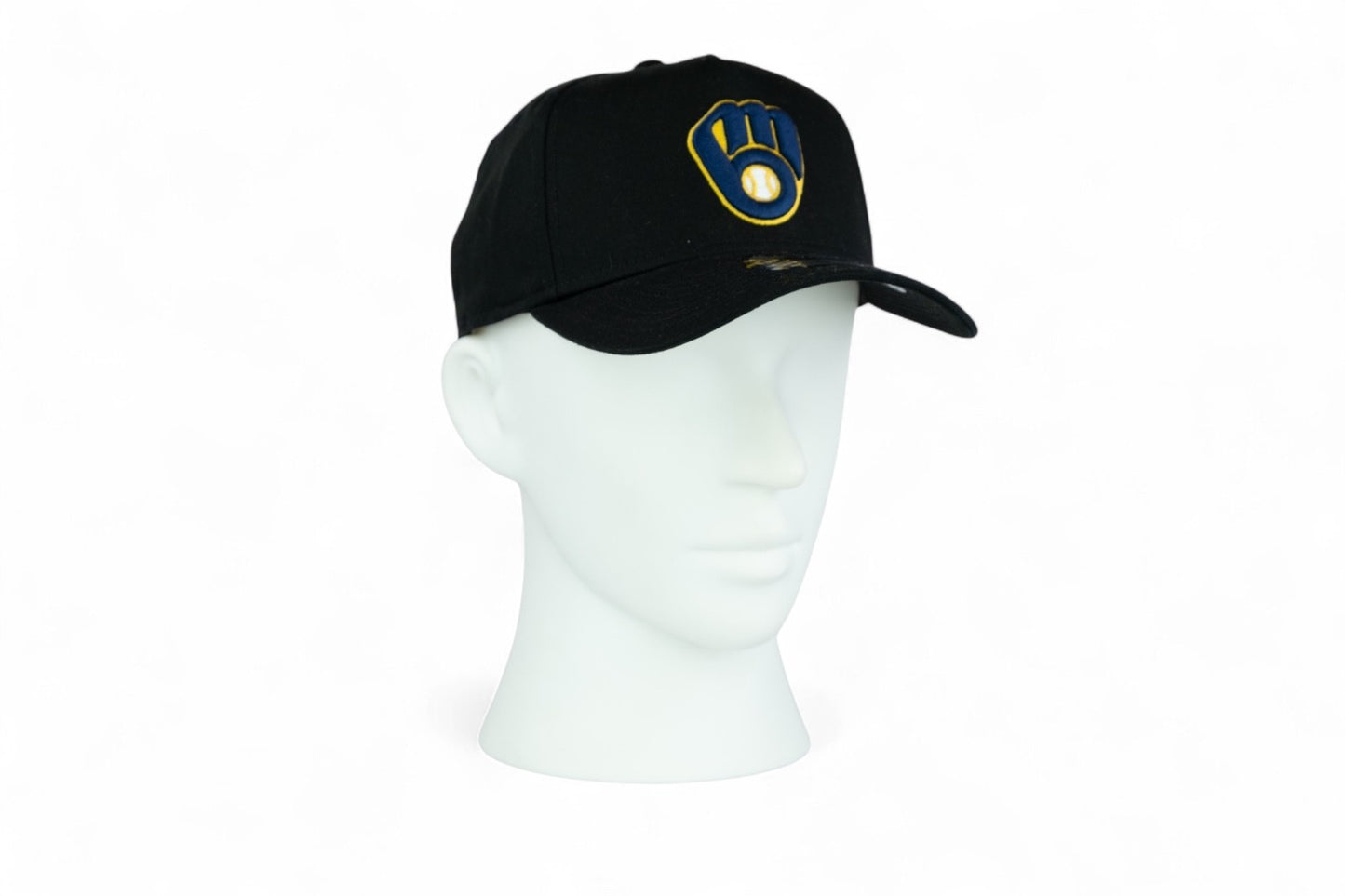 New Era Milwaukee Brewers 940 A Frame Cap / Black / RRP £30