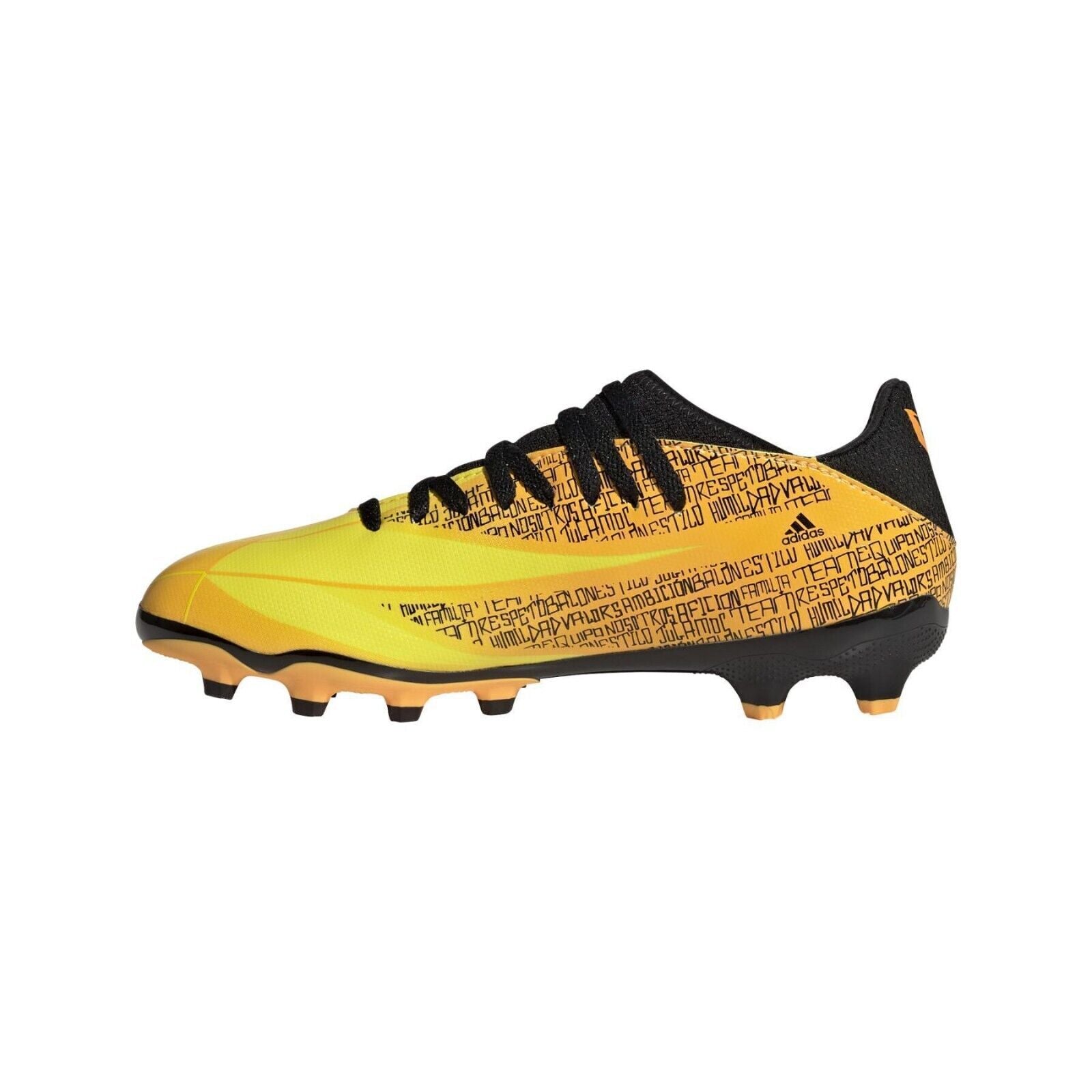 Adidas Kids X Speedflow Messi.3 Mg Football Boots / Gold Black / RRP £55