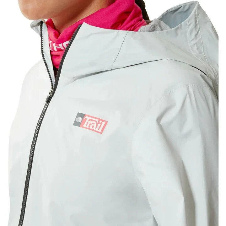The North Face Women's First Dawn Packable Running Jacket / White / RRP £155 / M