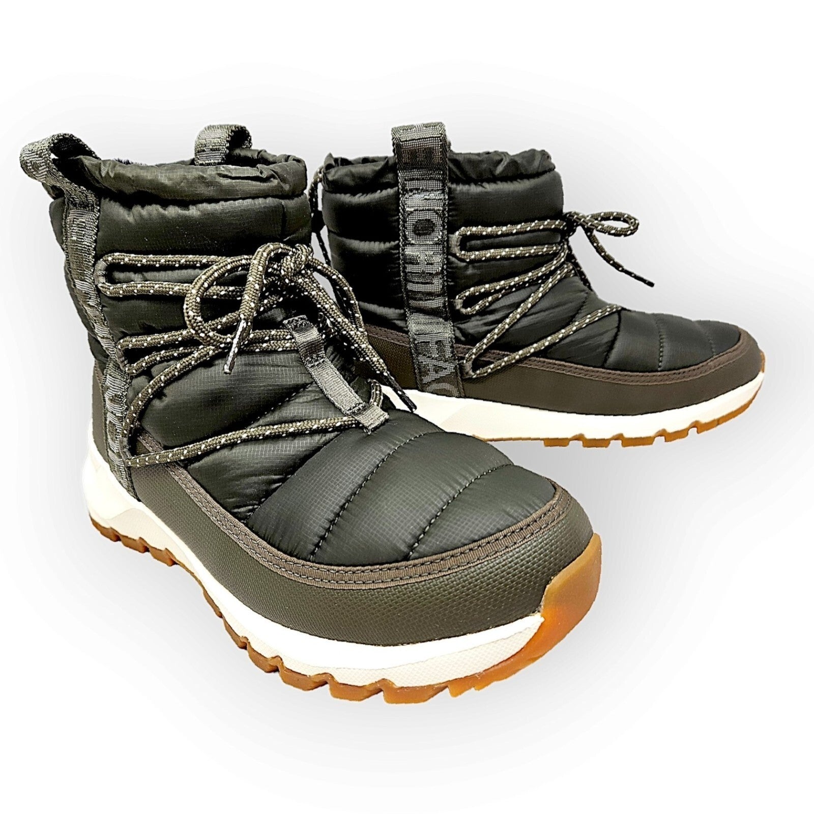 The North Face Womens Thermoball Pull-On Boots / Green / RRP £90