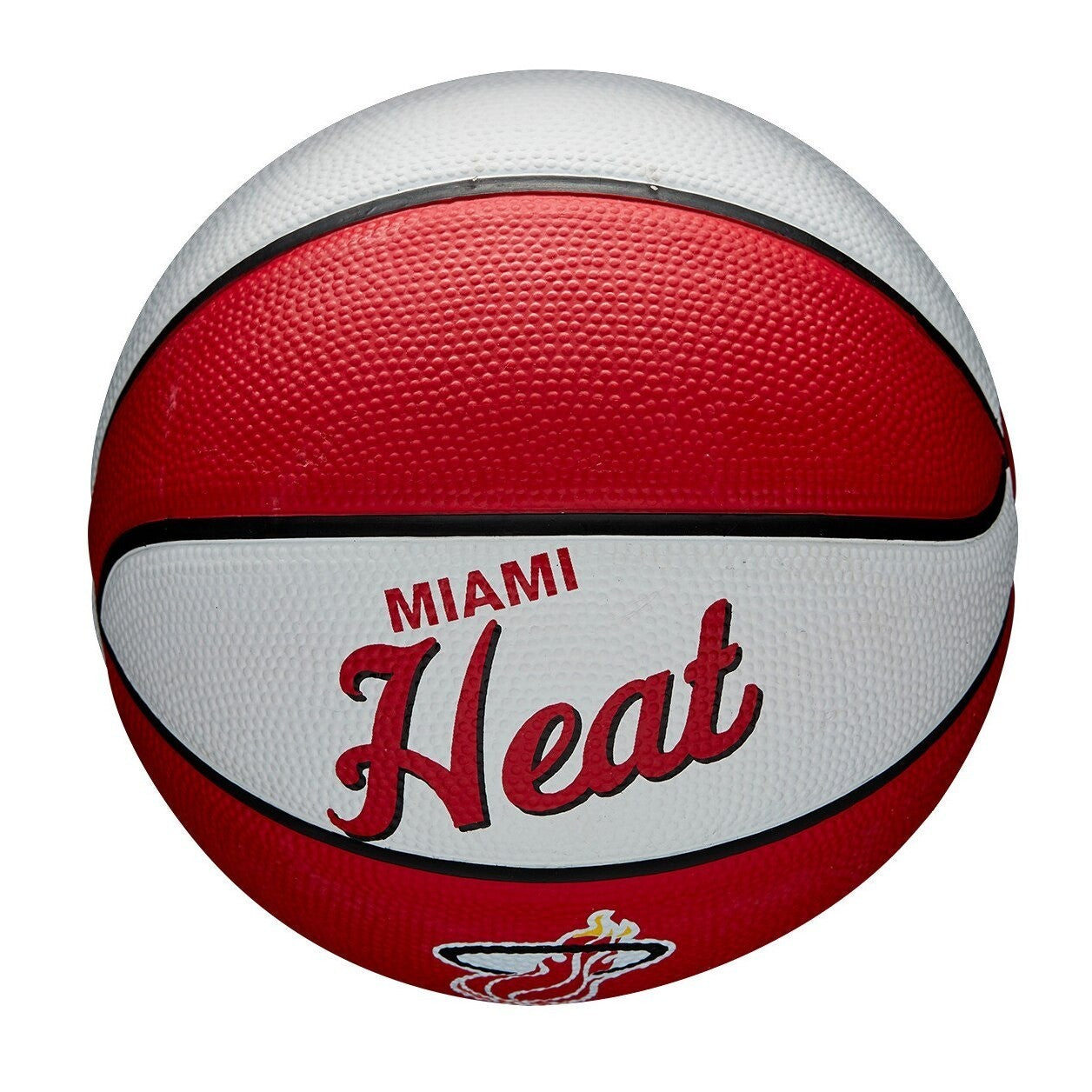 Wilson Miami Heat Team Retro Mini Basketball / Red / RRP £18