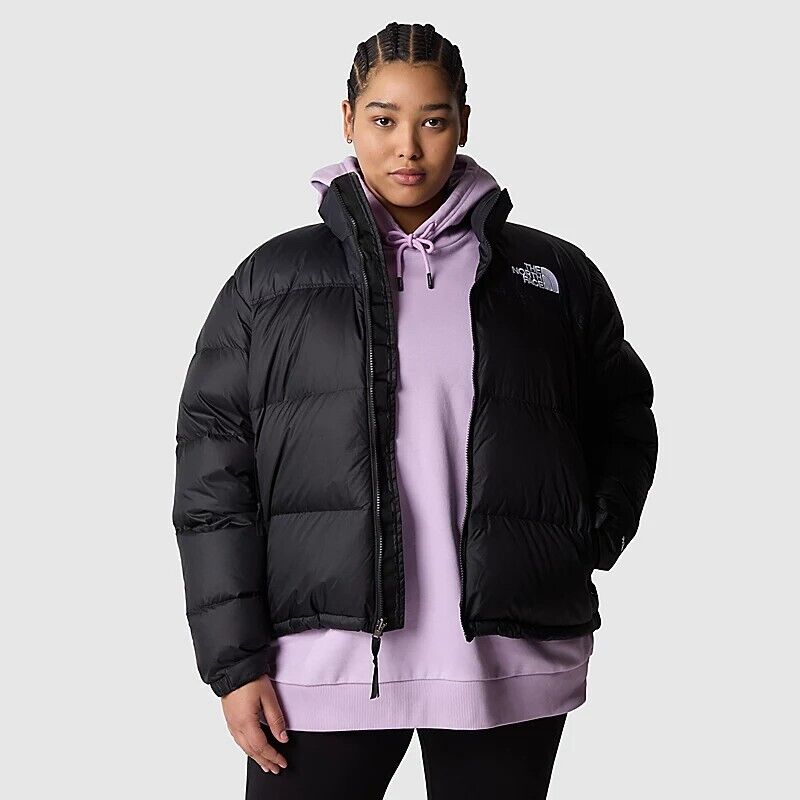 The North Face Women'S Plus Size Nuptse Jacket / Black / RRP £300