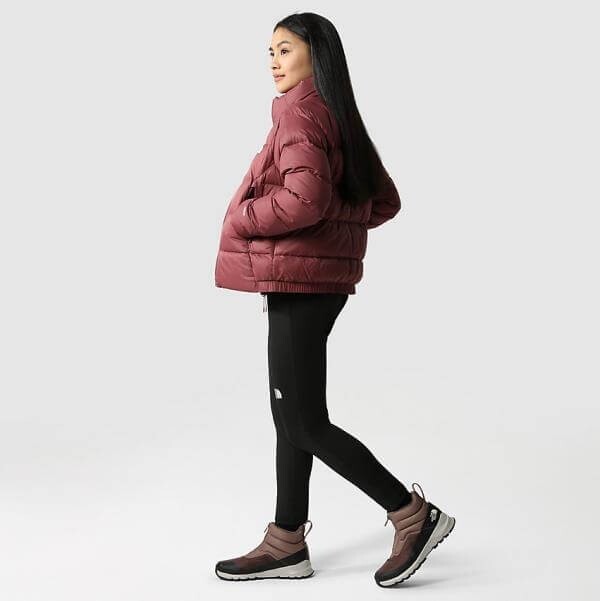 The North Face Womens Hyalite Down Puffer Jacket / Red Brown / RRP £235