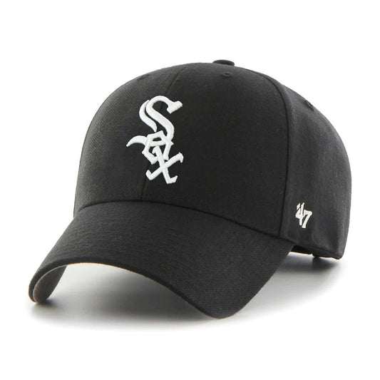 47 Brand Chicago White Sox On Field MVP Cap / Black White / RRP £28