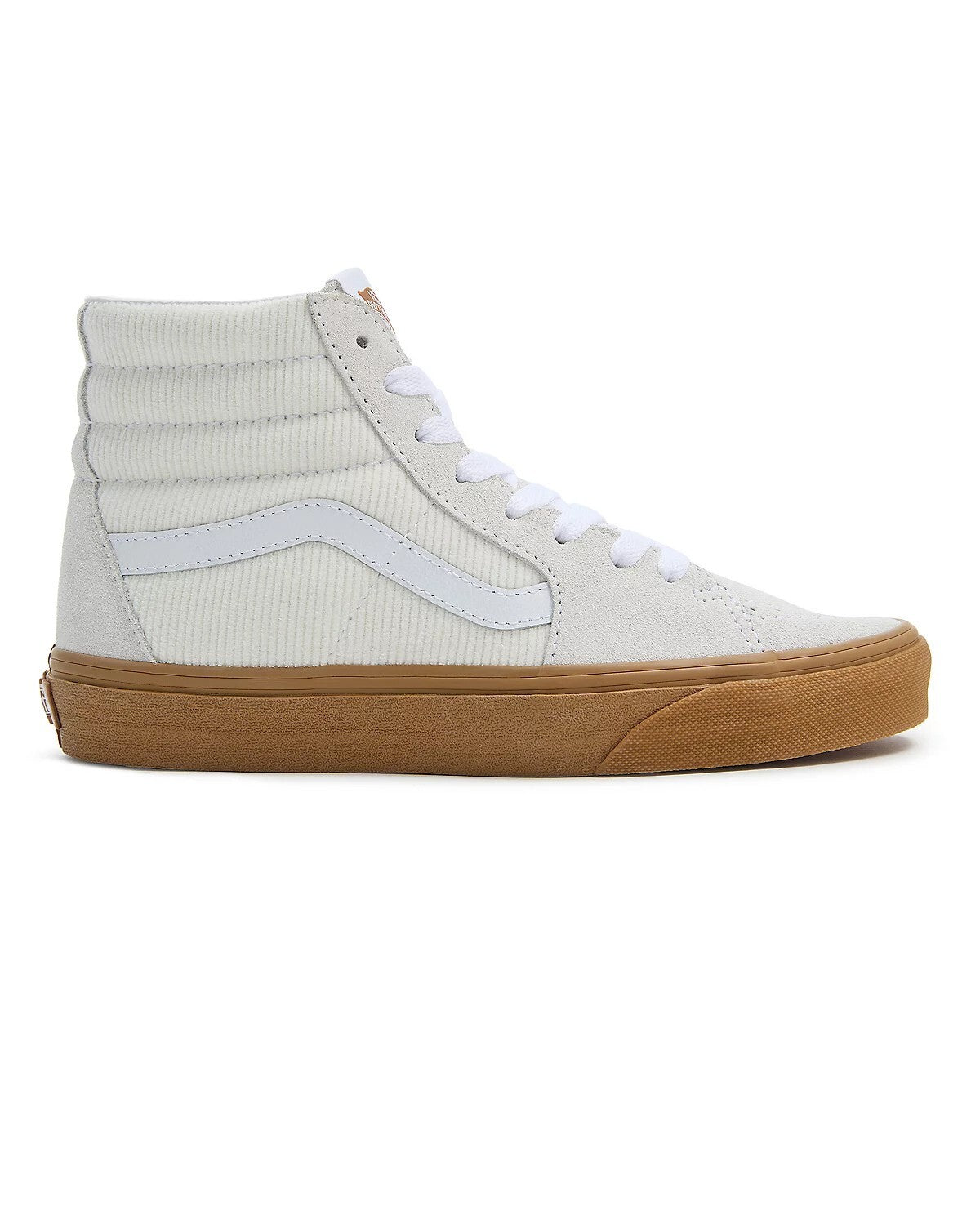 Vans Unisex Sk8 Hi Corduroy Trainers / Marshmallow Beige / RRP £85
