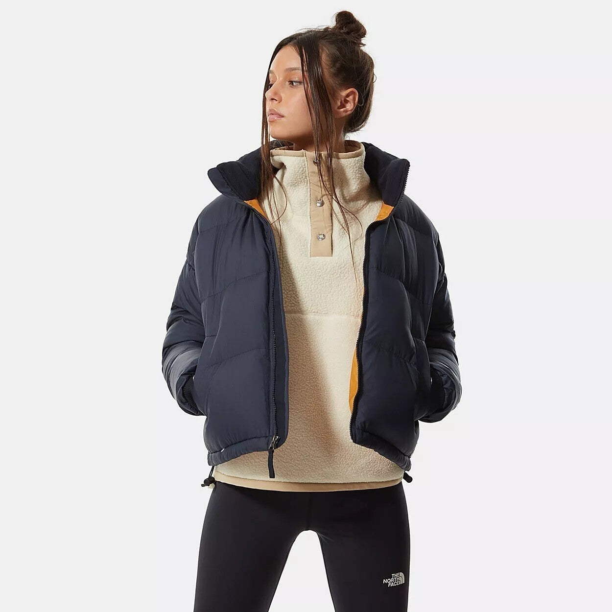The North Face Womens Paralta Down Puffer Jacket / Navy / RRP £270