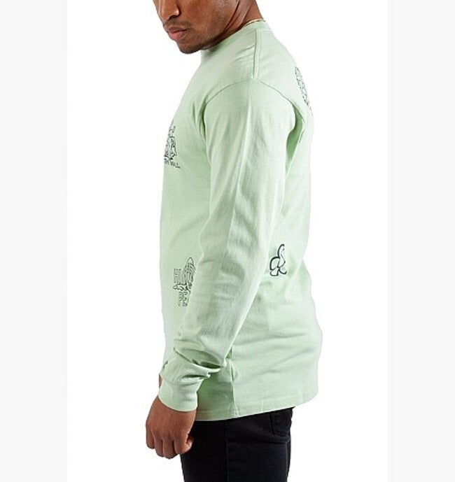 Vans Mens Vintage Peace Of Mind T-Shirt / Green / RRP £45