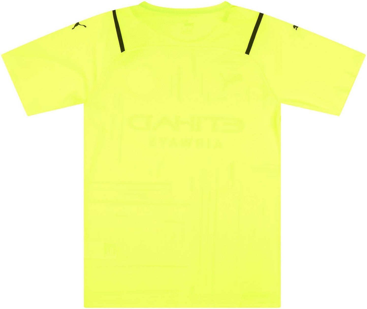 Puma Mens 2021-22 Manchester City Player Issue Gk S/S Shirt/Yellow/RRP £109.99