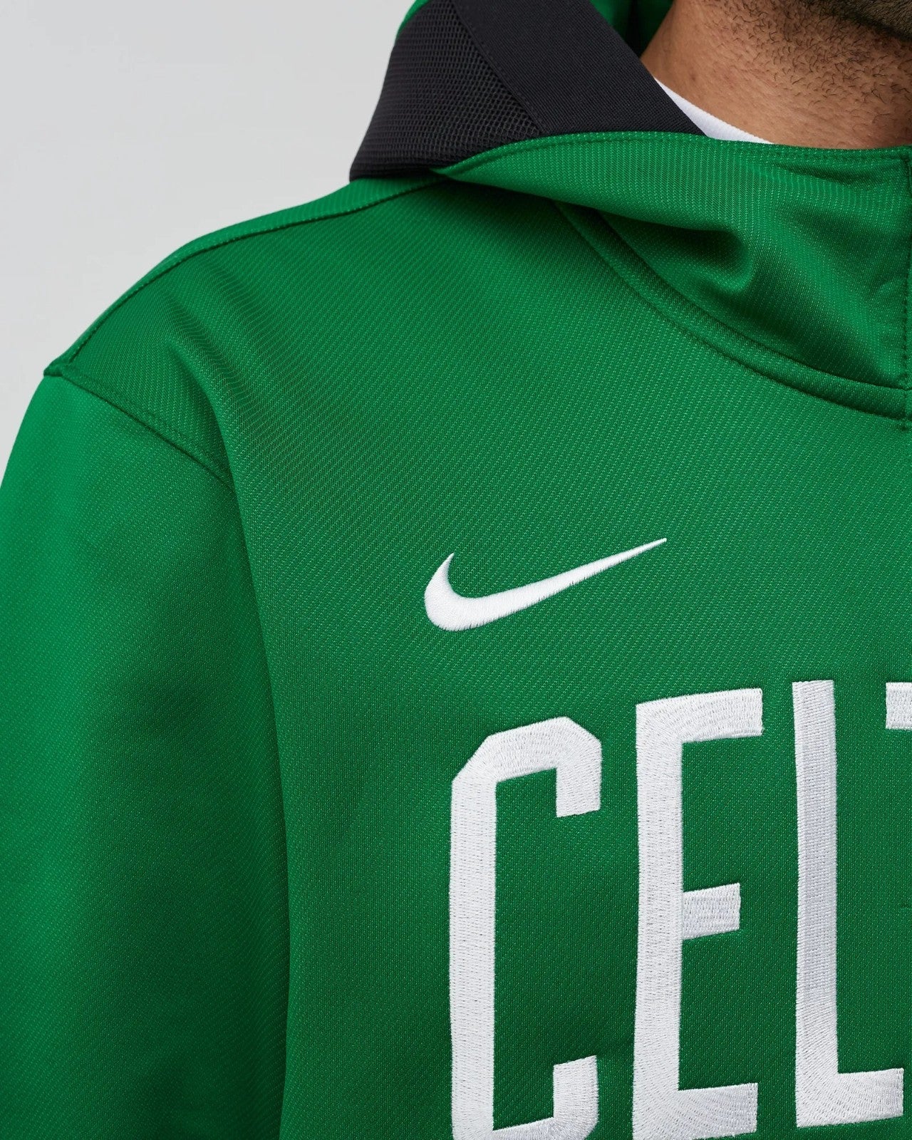 Nike Mens Boston Celtics Showtime Full-Zip Hoodie / Green / RRP £125