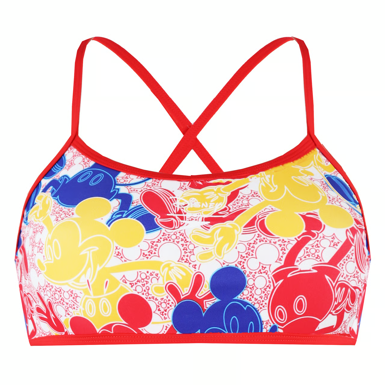 Girls Disney Speedo 2 Piece Swimsuit / Red White / RRP £30