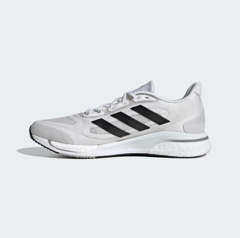 Adidas Men's Supernova + Running Trainers / White Black / RRP £100