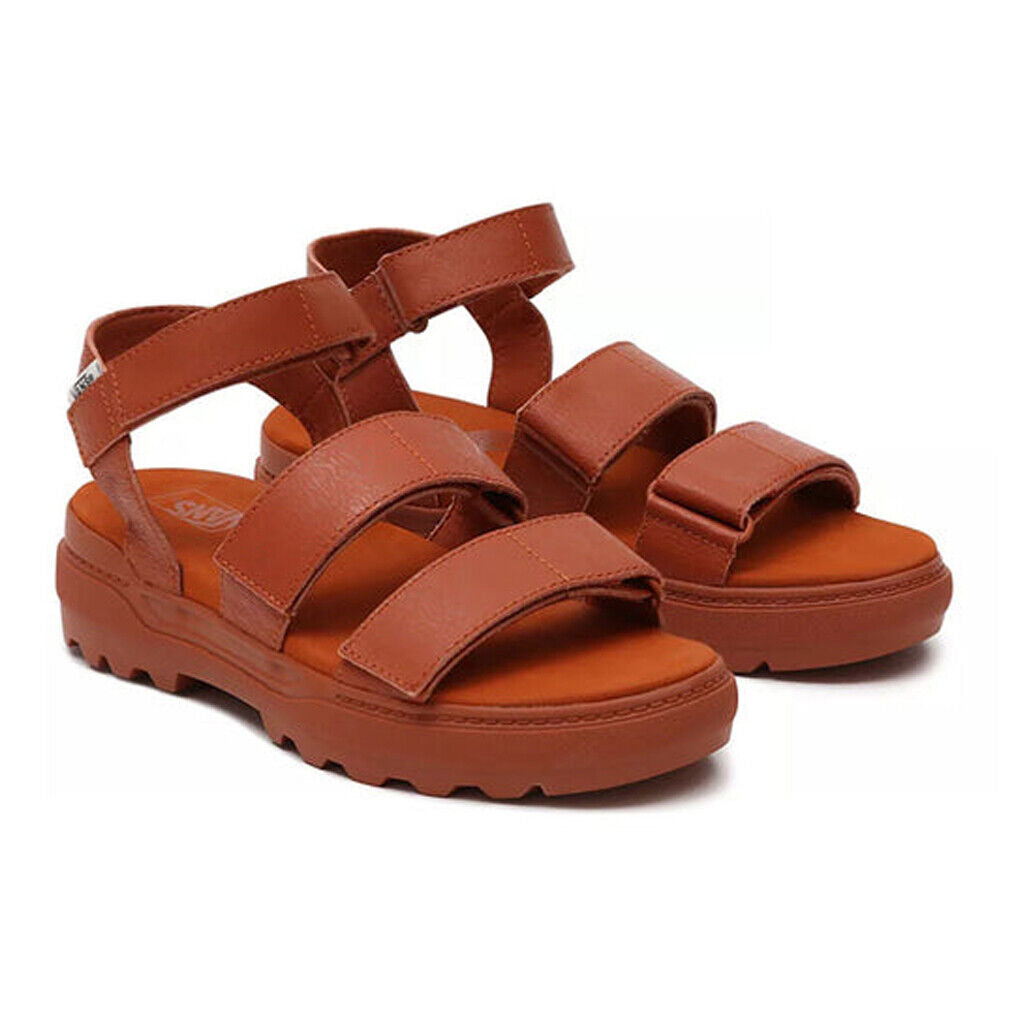 Vans Women’s Textured Waves Colfax Sandal / Brown / RRP £105