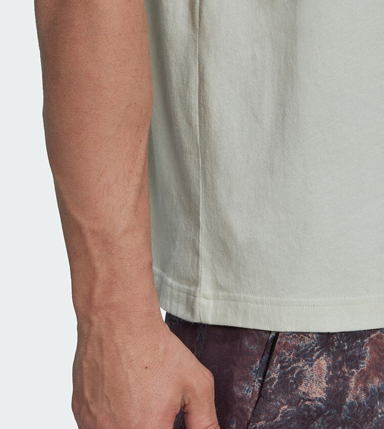 Adidas Unisex Embroidered Logo T-Shirt / Grey / RRP £25