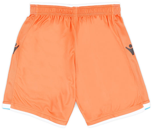 Macron Mens Spal Away Football Shorts / Orange /  RRP £30