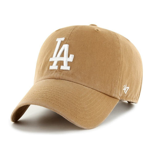 47 Brand LA Dodgers Relaxed Clean Up Cap / Camel Brown / RRP £28