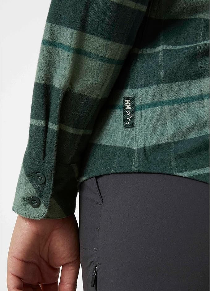 Helly Hansen Womens Classic Check Shirt / Green / RRP £75