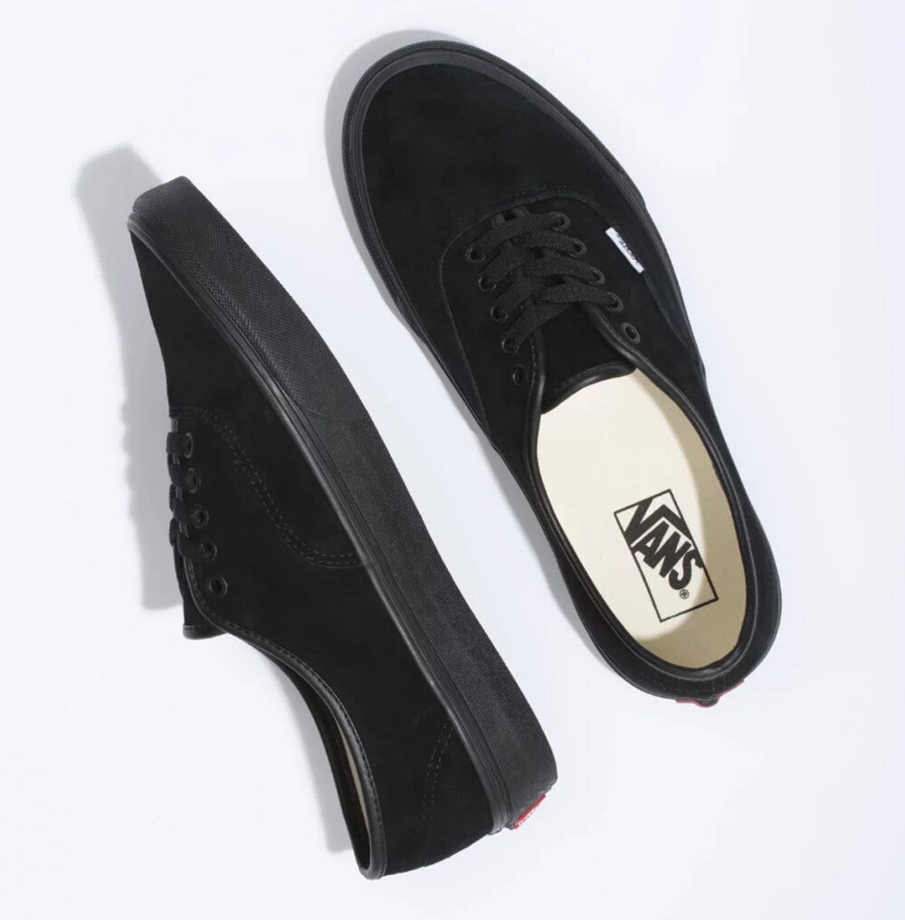 Vans Authentic Trainers / (Pig Suede) Black Black / Mens / RRP £60
