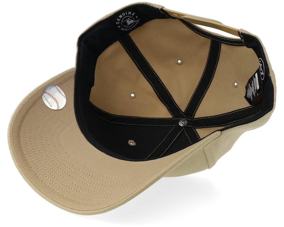 47 Brand New York Yankees MVP Cap / NY Khaki Beige White / RRP £28