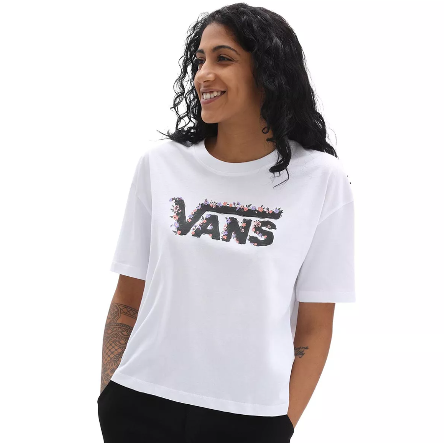 Vans Rose Garden Boxy / White / Women / RRP £25