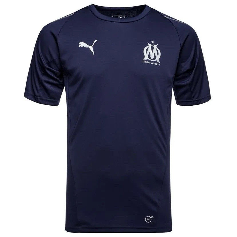 Puma Mens 2018-19 Marseille Training Shirt / Navy / RRP £43
