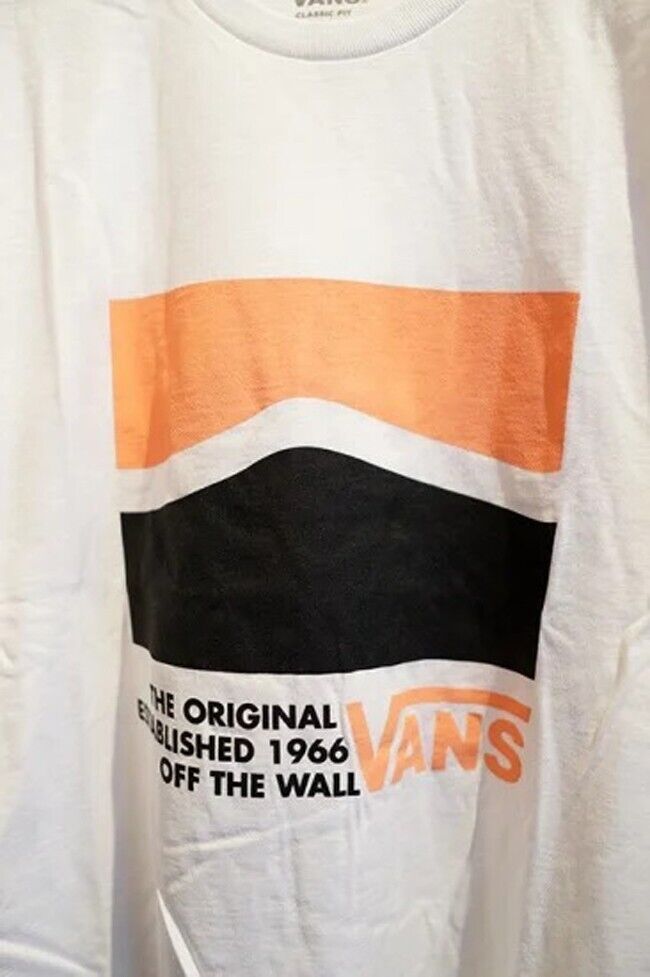 Vans Mens Original DNA Sidestripe T-shirt / Yellow/ RRP £21