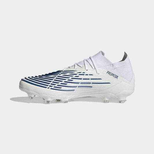 Adidas Unisex Predator Edge.1 Low HG Football Boots / White Blue / RRP £180