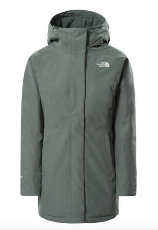 The North Face Women's Recycled Brooklyn Parka / BNWT / Wreath Green / RRP £330
