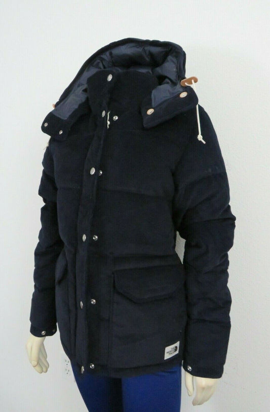 The North Face Women’s Sierra Down Corduroy Parka – Aviator Navy, 600 Fill Down
