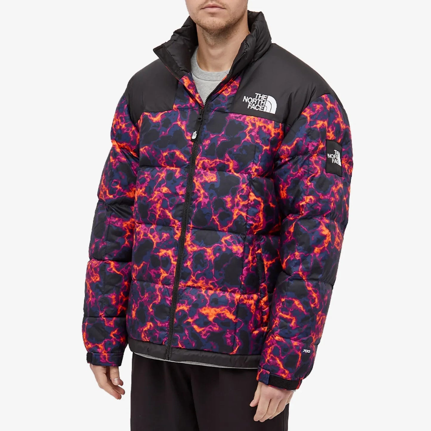 The North Face Men's Lhotse Jacket / Black & Marble Camo / BNWT / RRP £260