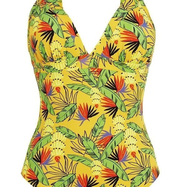 Vilebrequin Swimsuit / Feeric Yellow / Womens / RRP £195