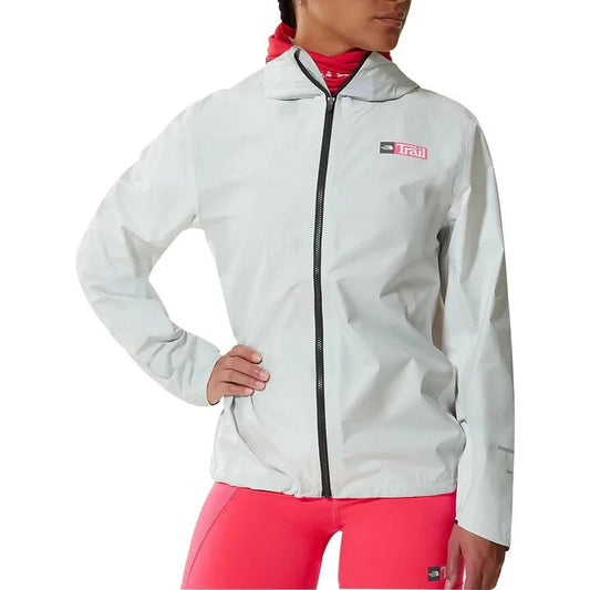 The North Face Women's First Dawn Packable Running Jacket / White / RRP £155 / M