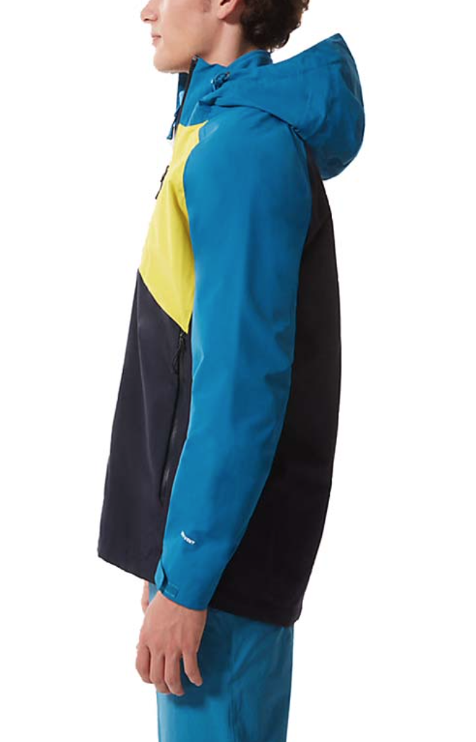 The North Face Mens Stratos Jacket / BNWT / Aviator Navy Yellow / RRP £145