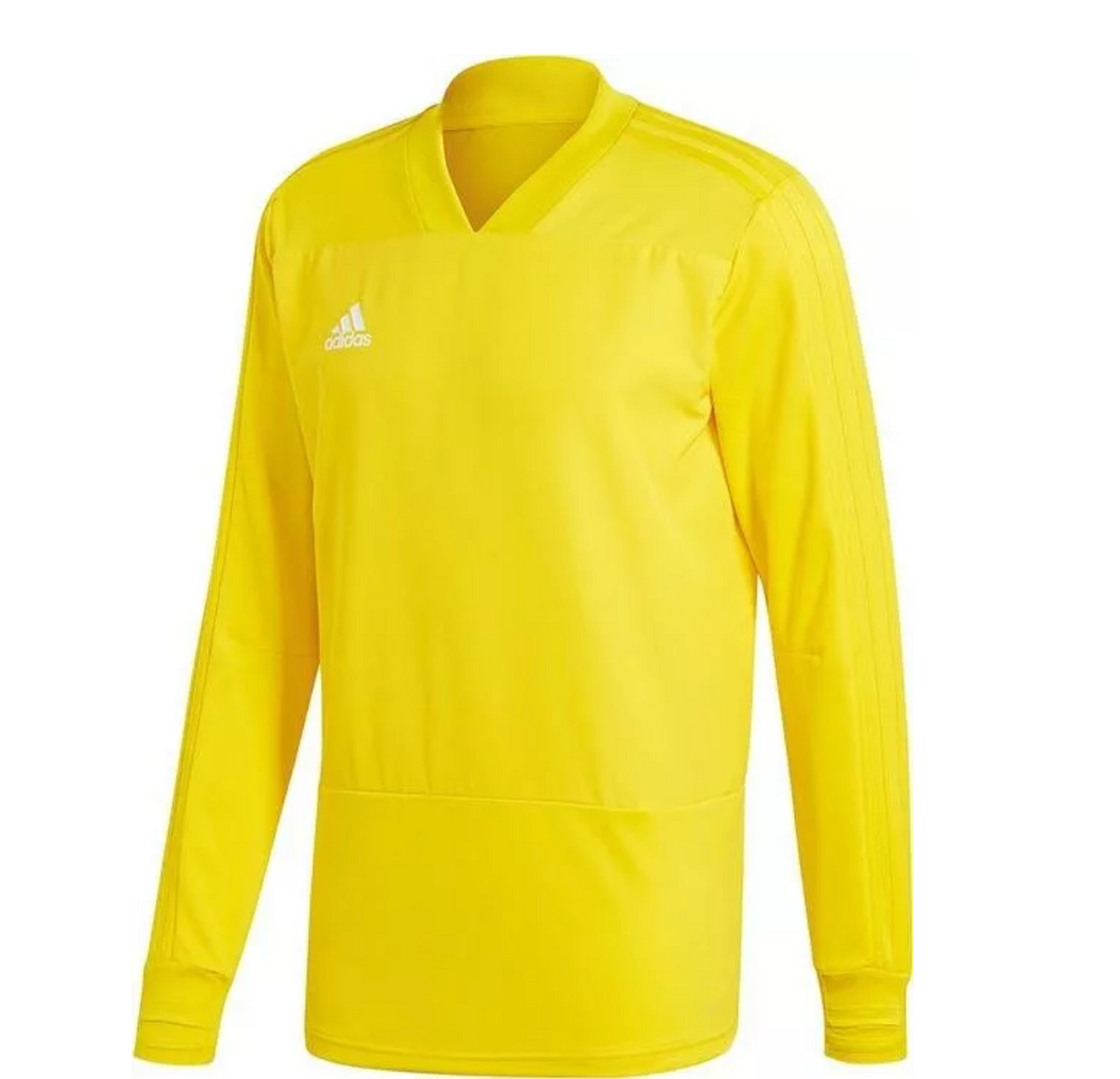 Adidas Mens Condivo 18 Long Sleeve Top / Yellow / RRP £50