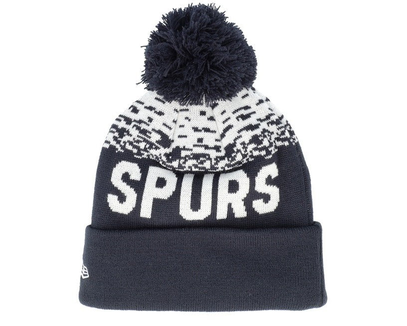 New Era Adult Tottenham Hotspur Marl Bobble Beanie Pom / Navy / RRP £28
