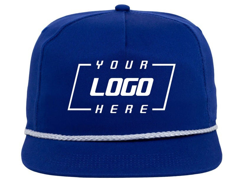 Unisex Plain Fairway Golfer Hat / Royal Blue / £23