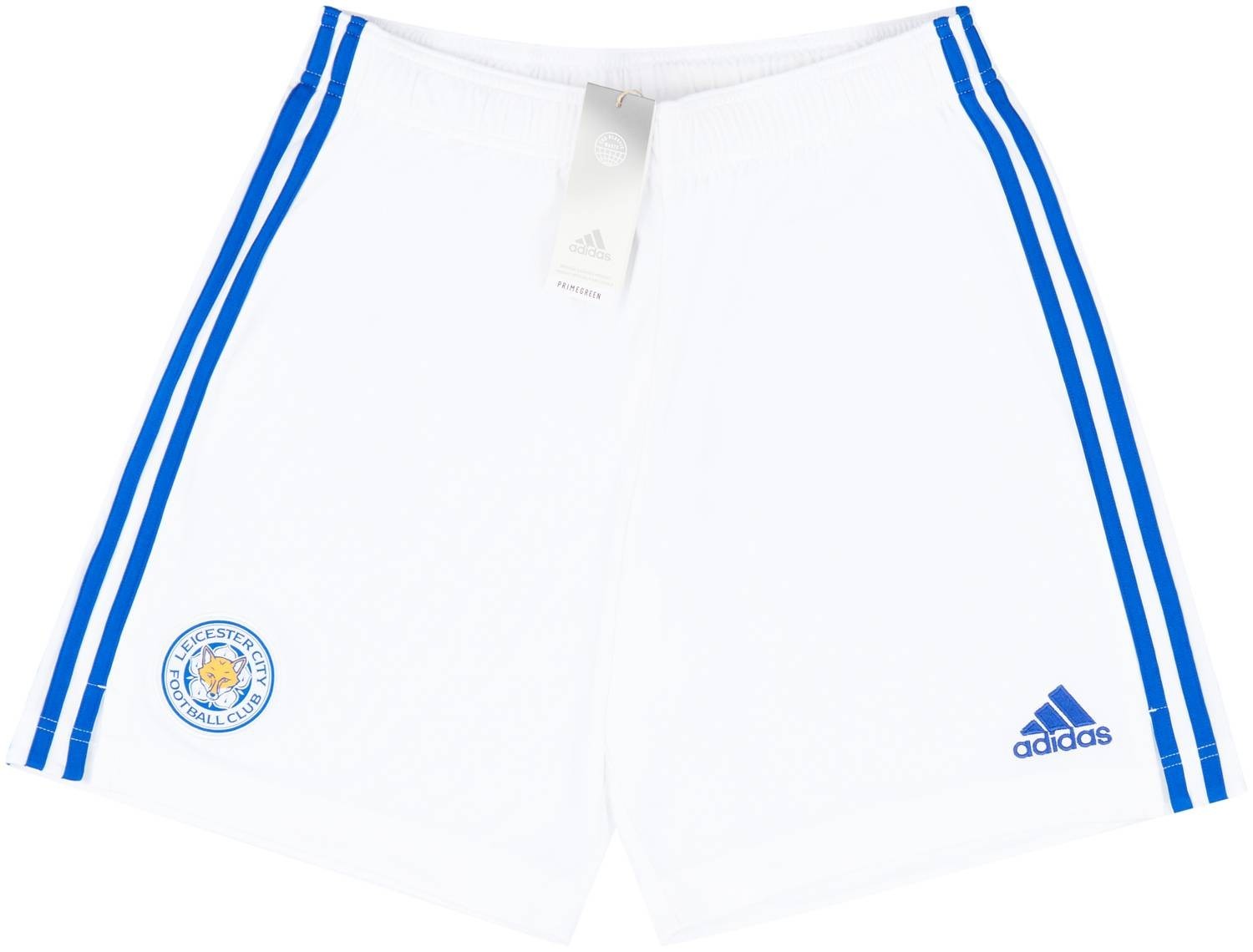 Adidas Mens 2021-22 Leicester Home Shorts / White / RRP £34.99