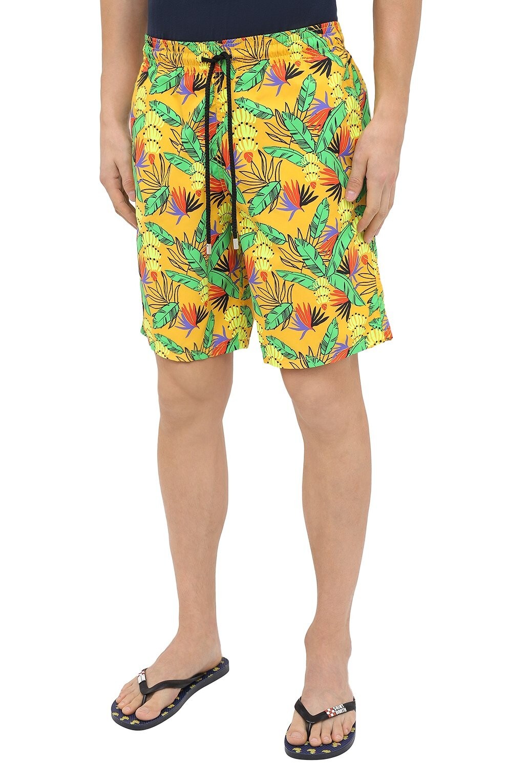 Vilebrequin Swim Shorts / Mens / Okoa / Yellow Flower / RRP £230