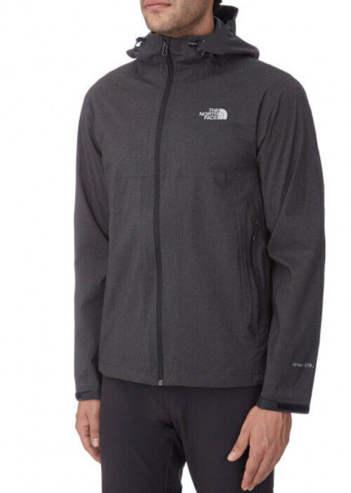 The North Face Mens Great Falls Waterproof Jacket / Black Heather / RRP £180