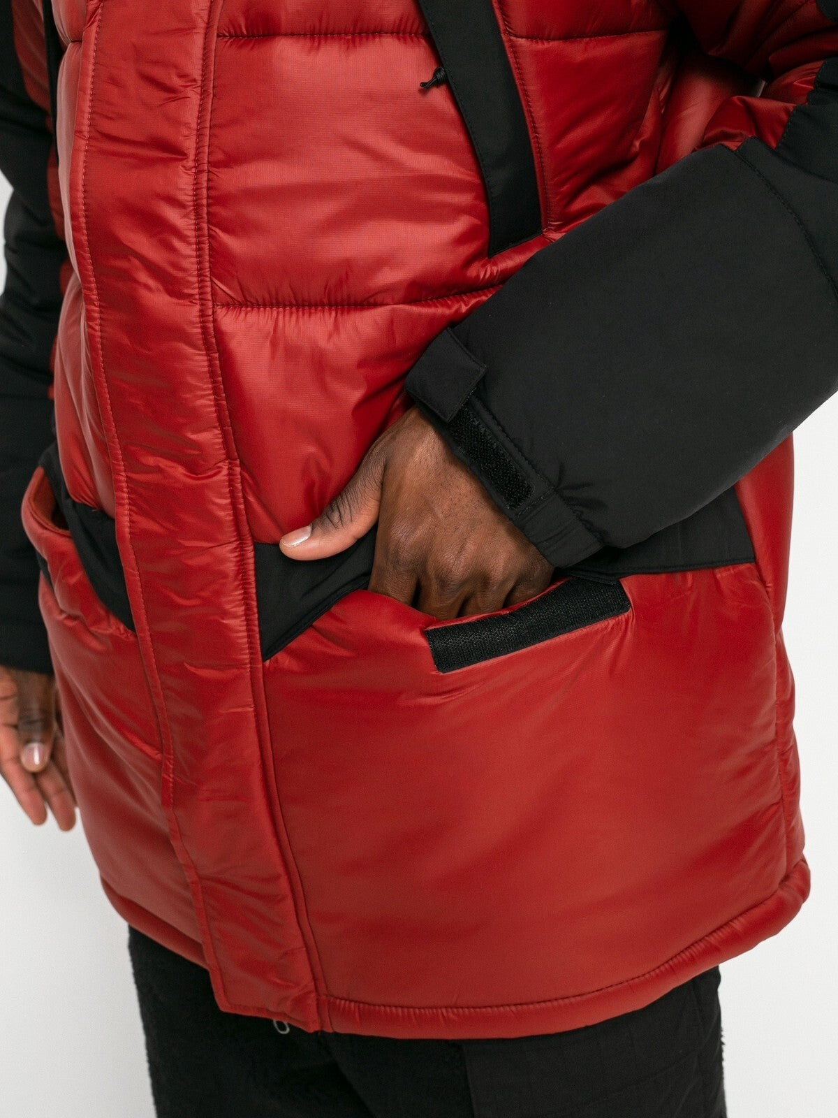 The North Face Mens Himalayan Insulated Parka / Brick House Red / RRP £210