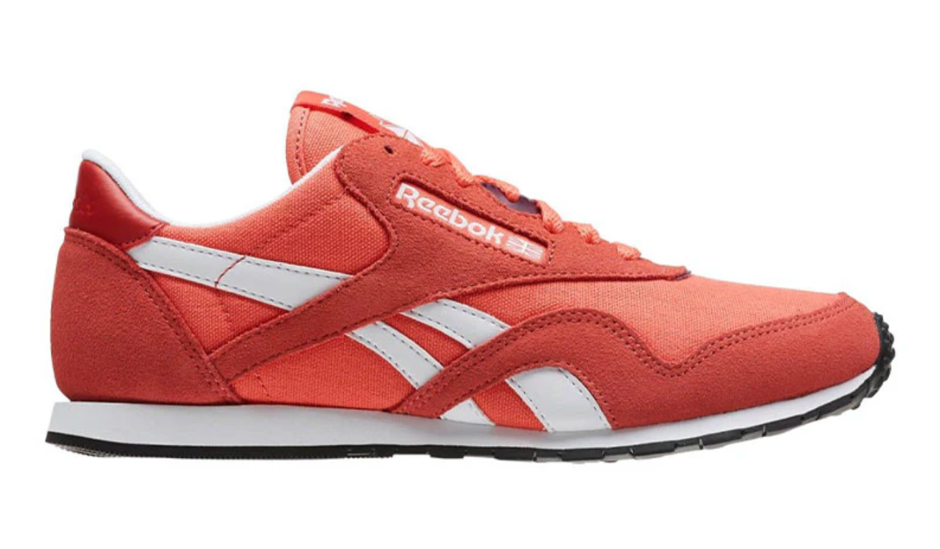 Reebok Womens Nylon Slim HV Trainers / BNIB / Fire Coral / RRP £60