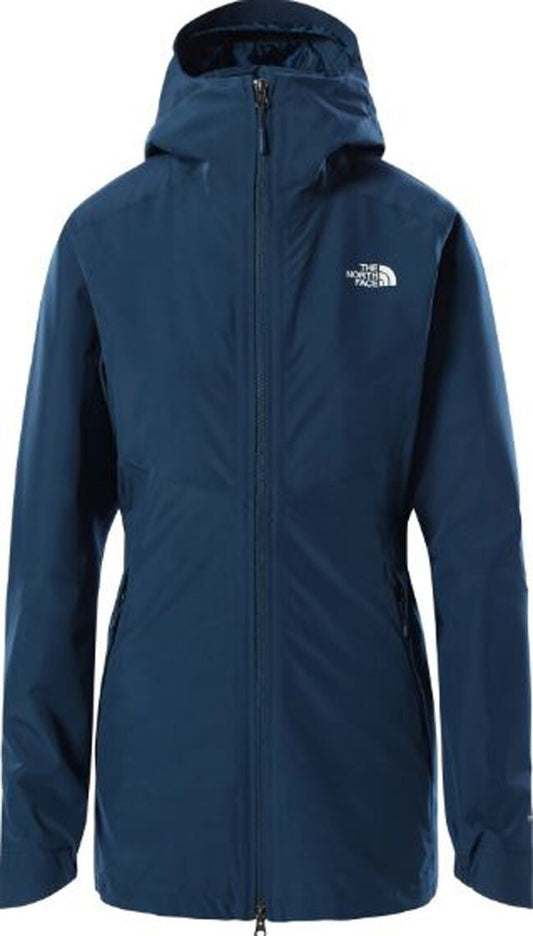 The North Face Womens Monterey Blue Hikestellar Parka Shell Rain Coat / RRP £155