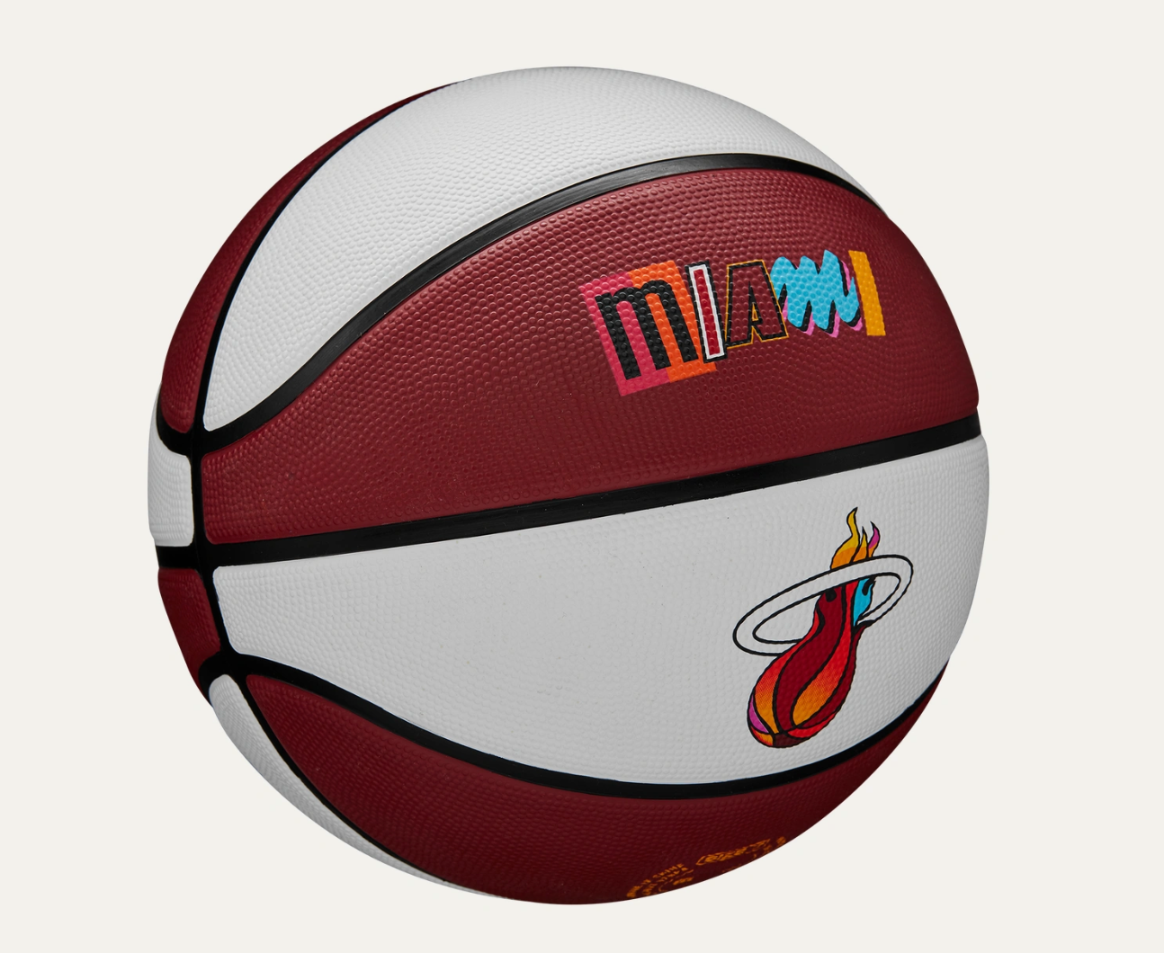 Wilson Miami Heat Team City Edition Basketball / Size 7 / RRP £75
