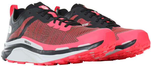 The North Face VECTIV Infinite - Black/Brilliant Coral, Running Shoes for Women