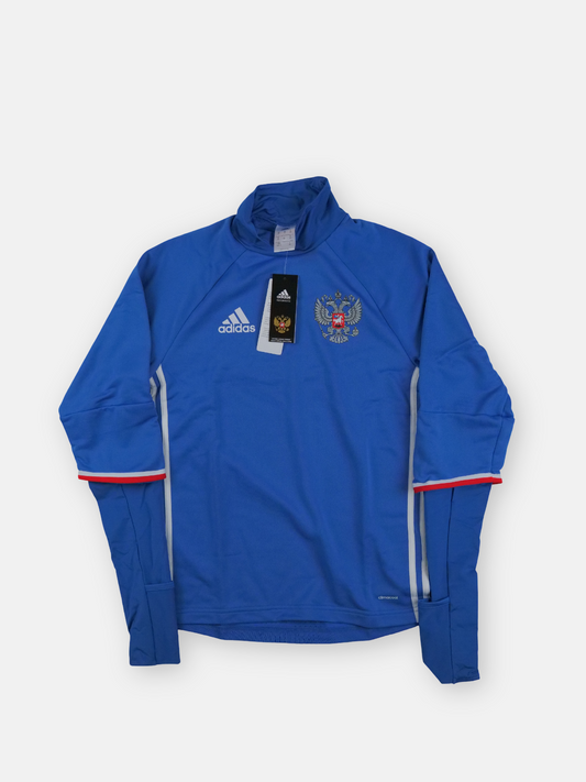Adidas Mens 2016-17 Russia Adidas Training Football Top / Blue / RRP £49.99