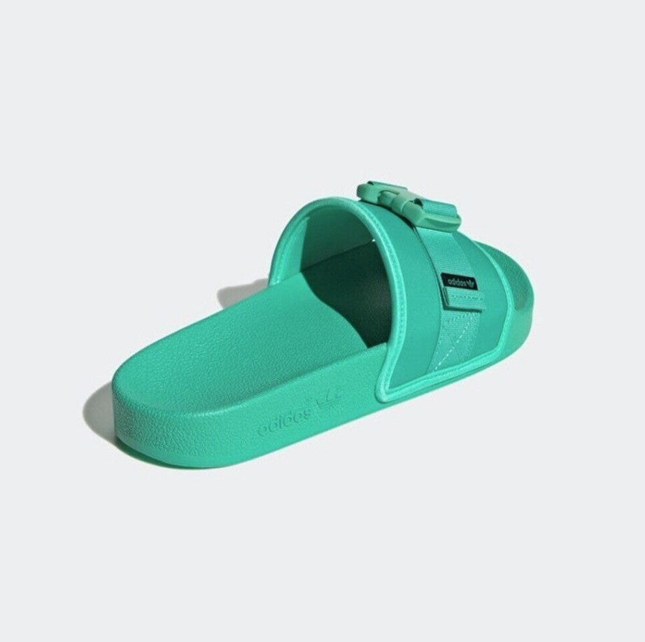 Adidas Womens Pouchylette Slides / Green / RRP £68