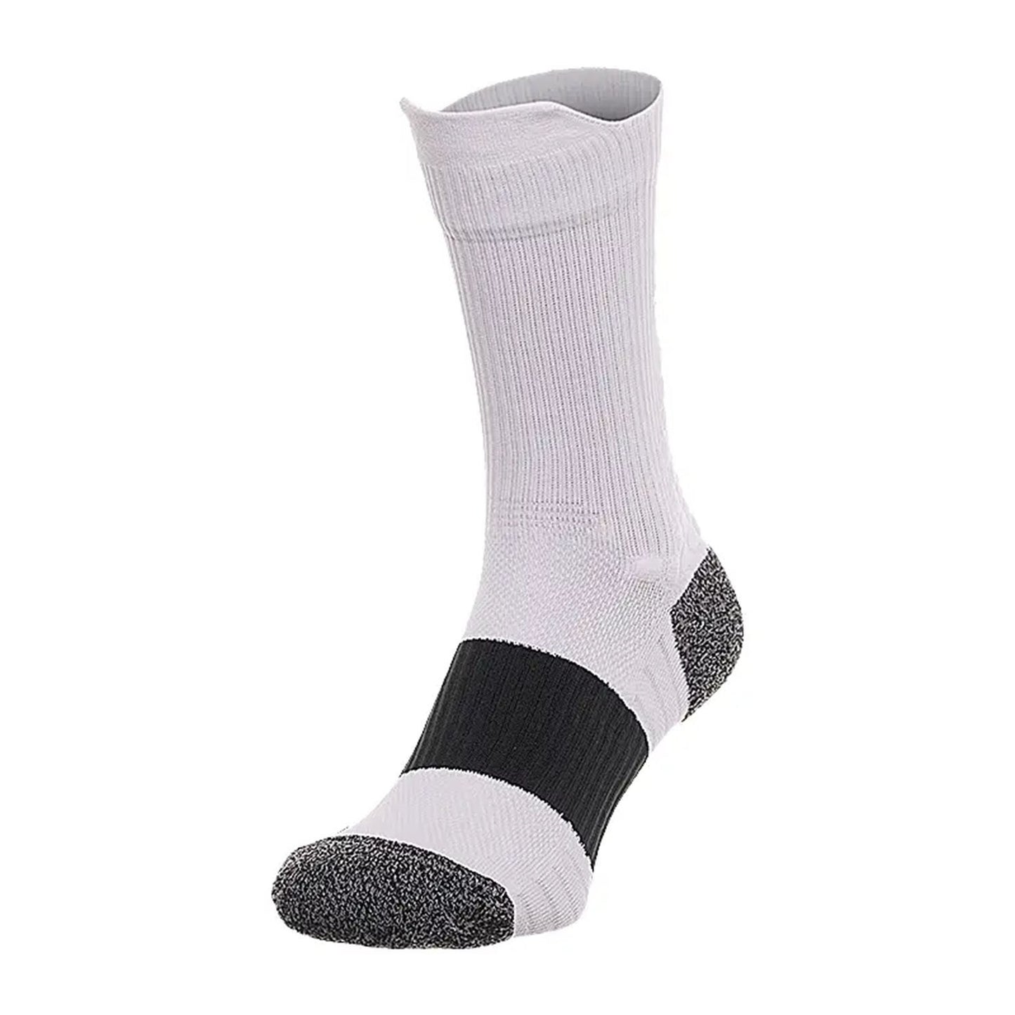 Adidas Mens Ultralight Running Crew Socks / White Black / RRP £16