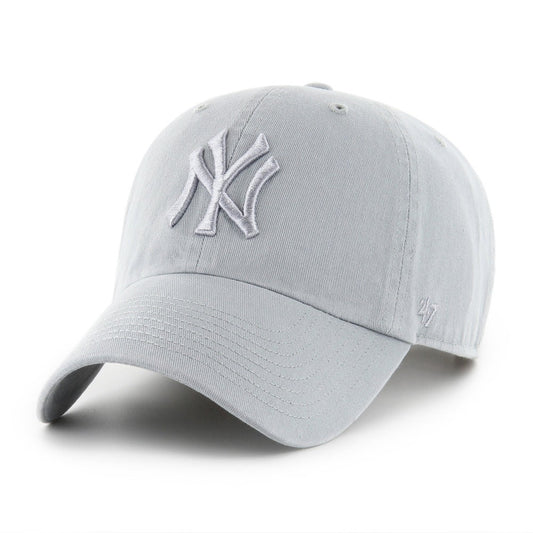 47 Brand New York Yankees Clean Up Relaxed Cap / Storm Grey / RRP £25