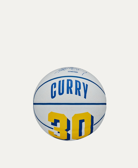 Wilson NBA Player Icon Golden Warriors Steph Curry Basketball/ White/ RRP £22