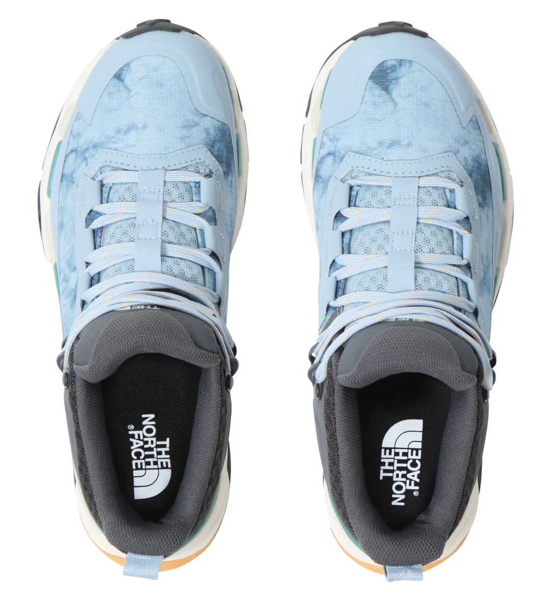 The North Face Women’s Vectiv Exploris Mid FUTURELIGHT Boots–BT Bluretrdye Print