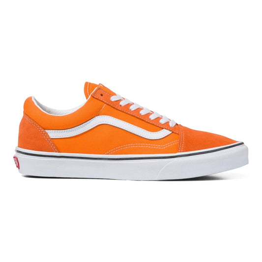 Vans Unisex Old Skool Trainers / Tiger Orange White / RRP £65
